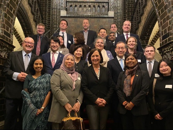 Ambassador Shaan participates in the ‘Ambassadors in Dialogue’ hosted by OAV