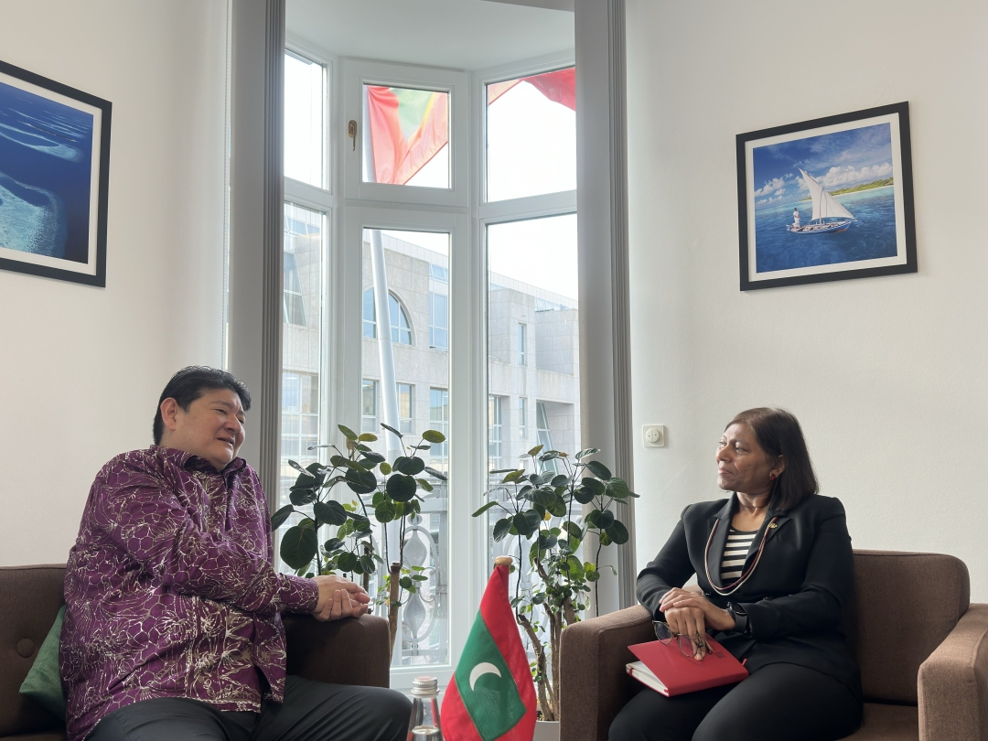 Ambassador Shaan meets the Ambassador of Malaysia
